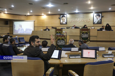 گزارش تصویری I جلسه انتخاب شهردار در صحن علنی شورای شهر مشهد