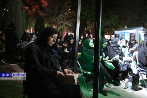 گزارش تصویری I احیای شب بیست و یکم ماه رمضان - پارک ملت مشهد