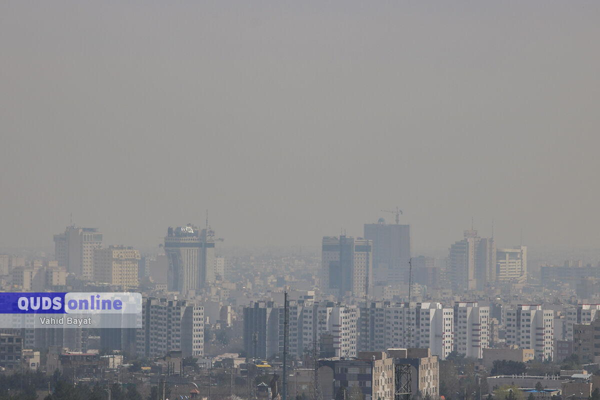  هوای کلانشهر مشهد برای ششمین روز پیاپی آلوده است