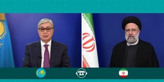 رئیس‌جمهور در گفت‌وگو با همتای قزاقستانی: تنها اتحاد مسلمانان می‌تواند از تجاوزگری‌های صهیونیستها جلوگیری کند