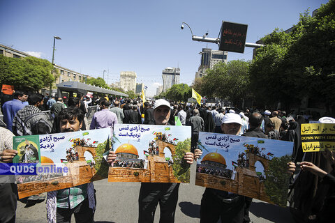 گزارش تصویری I راهپیمایی روز قدس در مشهد