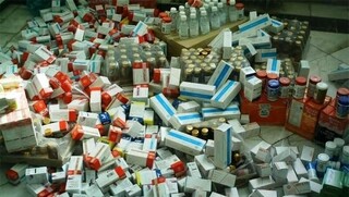کشف انبار داروی قاچاق در البرز