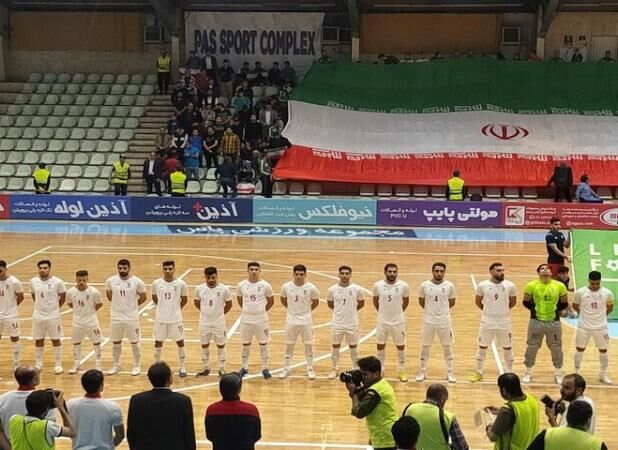 حواشی بازی تیم ملی فوتسال ایران با ازبکستان در حضور بانوان