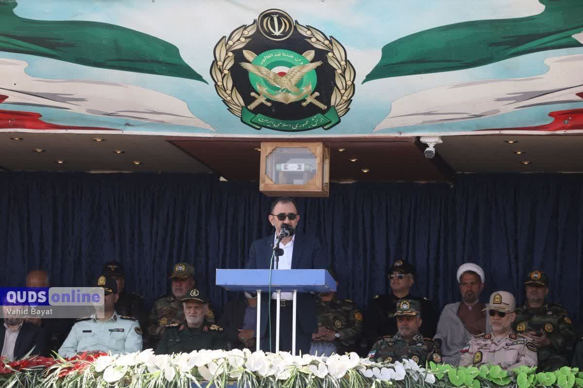 آغاز مراسم بزرگداشت روز ارتش جمهوری اسلامی ایران در مشهد