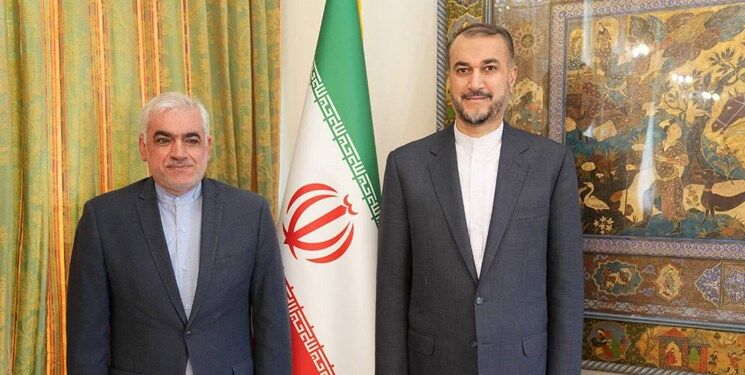 دیدار زبیب سفیر جدید ایران در اسپانیا با امیرعبداللهیان​