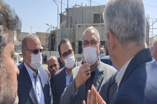بازدید وزیر بهداشت از مراکز بهداشتی، درمانی شهرستان های امیدیه و آغاجاری