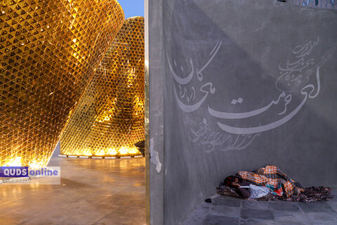 گزارش تصویری Iحضور مردم مشهد در خیابان پس از وقوع زلزله