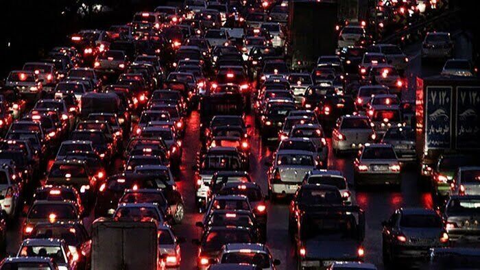 ترافیک سنگین شبانه در راه‌های خروجی مازندران