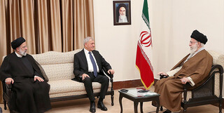 رئیس‌جمهور عراق با رهبر انقلاب دیدار و گفت‌وگو کرد