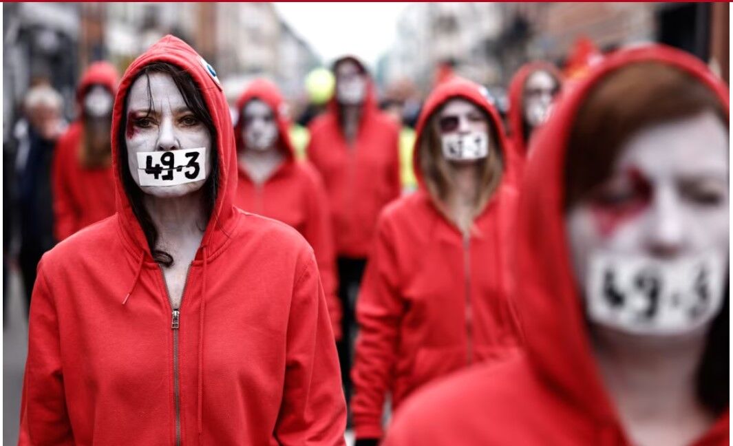 اعتراضات فرانسویها به اصلاحات ماکرون در روز کارگر