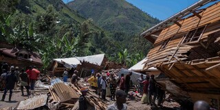 عزای عمومی در جمهوری کنگو؛ مرگ ۴۰۰ نفر در جریان سیل و رانش زمین