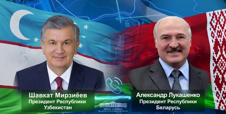 تأکید رؤسای جمهور ازبکستان و بلاروس بر تسریع در اجرای طرح‌های مشترک