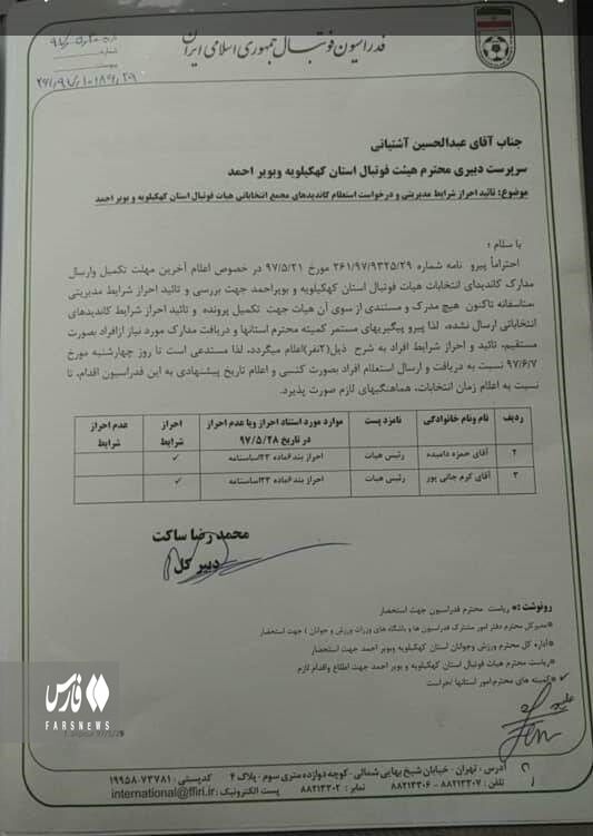 اتهام سوءمدیریت به عضو هیات رئیسه فدراسیون فوتبال؛ از سند سازی تا انتصابات فامیلی