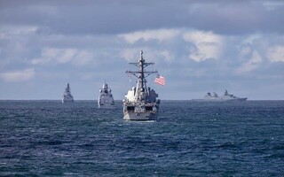 مانور دفاع موشکی آمریکا-ناتو در اقیانوس اطلس