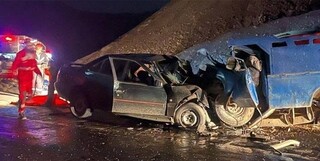 ۶کشته و ۲ زخمی در تصادف جاده میناب - سیریک