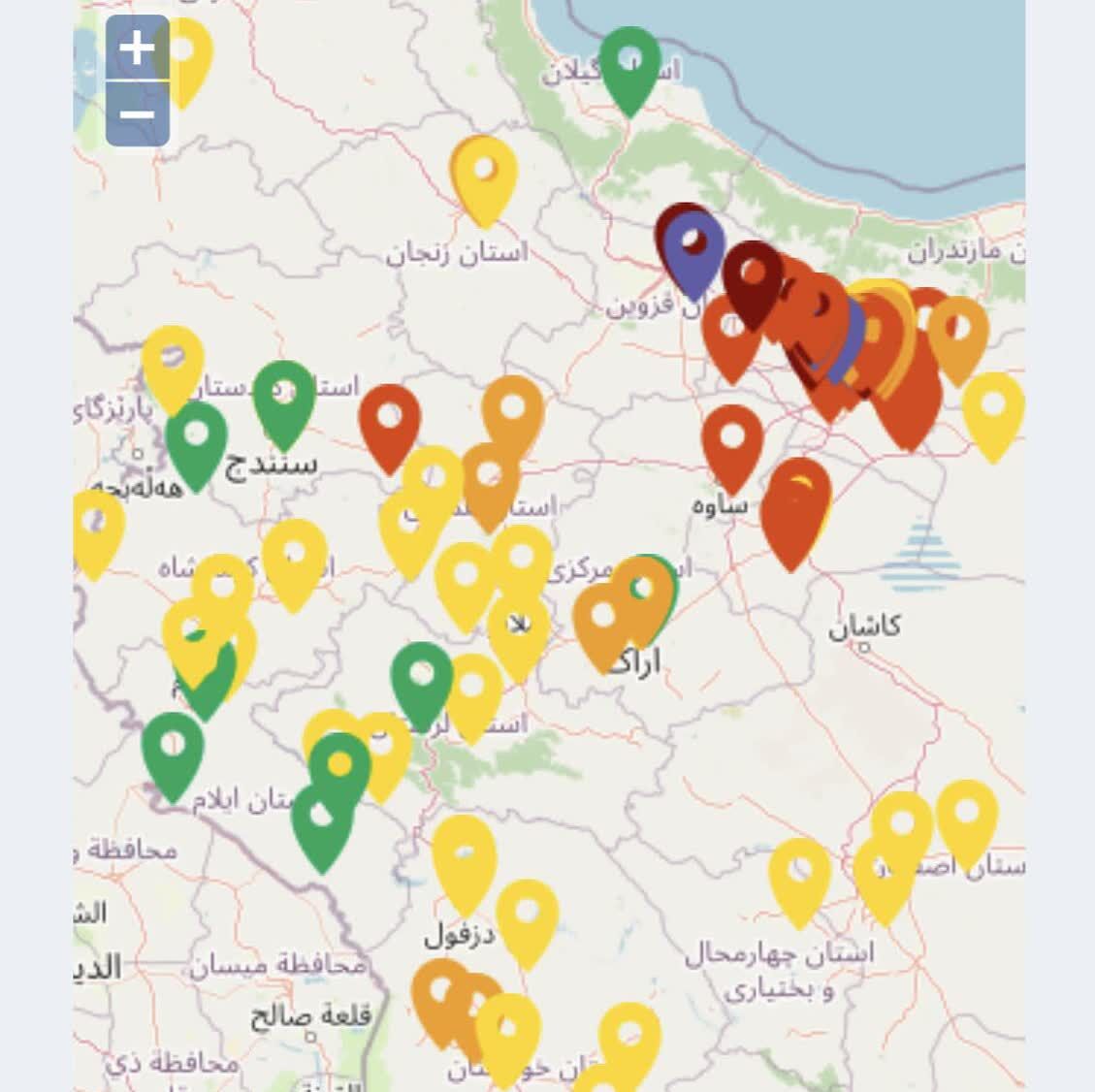 هوای استان قزوین در وضعیت خطرناک قرار گرفت/ چرا کمیته اضطرار آلودگی هوا تشکیل نشد؟