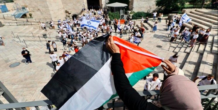 پیام هشدار مقاومت فلسطین خطاب به صهیونیست ها در آستانه «راهپیمایی پرچم‌»/ شمشیر قدس هرگز غلاف نمی‌شود