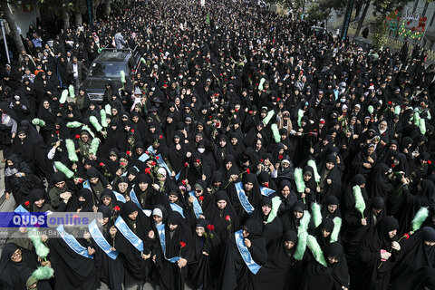 گزارش تصویری I گلباران حرم مطهر رضوی