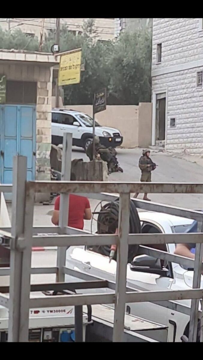 زخمی شدن یک نظامی صهیونیست در جنوب نابلس