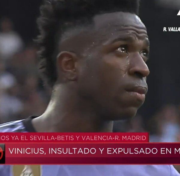 عکس| اشکهای ستاره رئال مادرید پس از فحاشیهای نژادپرستانه