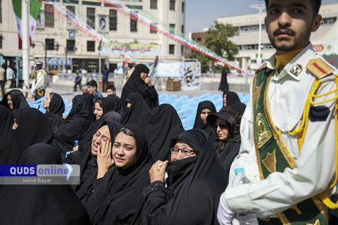 گزارش تصویری I تشییع شهدای حادثه تروریستی سراوان در مشهد