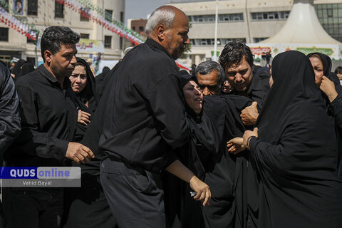 گزارش تصویری I تشییع شهدای حادثه تروریستی سراوان در مشهد