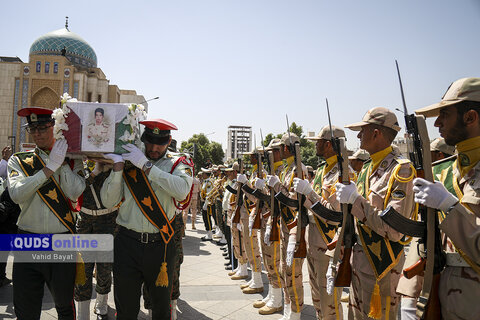 گزارش تصویری I تشییع شهدای حادثه تروریستی سراوان در مشهد