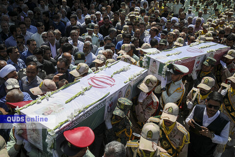 گزارش تصویری I تشییع شهدای حادثه تروریستی سراوان در مشهد