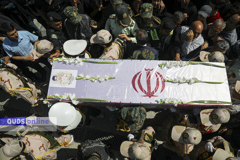 گزارش تصویری I تشییع شهدای حادثه تروریستی سراوان در مشهد