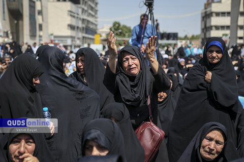 گزارش تصویری I تشییع شهدای حادثه تروریستی سراوان در مشهد