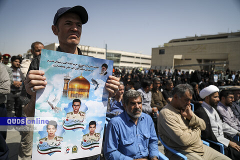 گزارش تصویری I تشییع شهدای حادثه تروریستی سراوان در مشهد