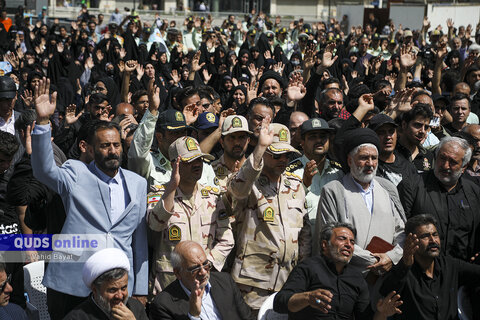 گزارش تصویری I تشییع شهدای حادثه تروریستی سراوان در مشهد