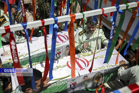 گزارش تصویری I تشییع شهدای حادثه تروریستی سراوان در مشهد