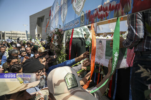 گزارش تصویری I تشییع شهدای حادثه تروریستی سراوان در مشهد