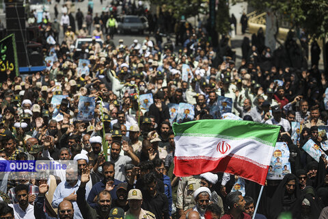 گزارش تصویری I تشییع شهدای حادثه تروریستی سراوان در مشهد