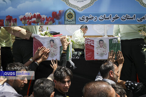 گزارش تصویری I تشییع شهدای حادثه تروریستی سراوان در مشهد