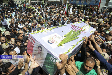 گزارش تصویری I تشییع شهدای حادثه تروریستی سراوان در مشهد