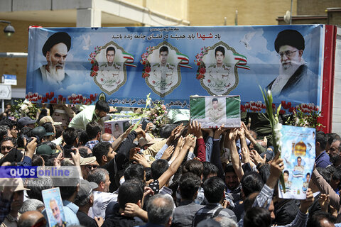 گزارش تصویری I تشییع شهدای حادثه تروریستی سراوان در مشهد