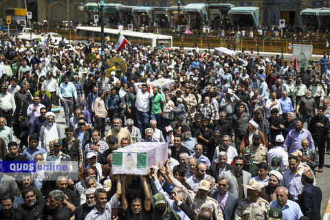 گزارش تصویری I تشییع شهدای حادثه تروریستی سراوان در مشهد