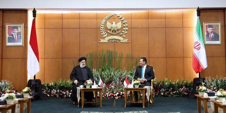 رئیسی در دیدار با رئیس مجلس مشورتی اندونزی: گسترش روابط ایران و اندونزی به نفع جهان اسلام است