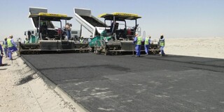 تکمیل ۷۲ درصد از پروژه جاده زمینی حج از نجف تا عربستان