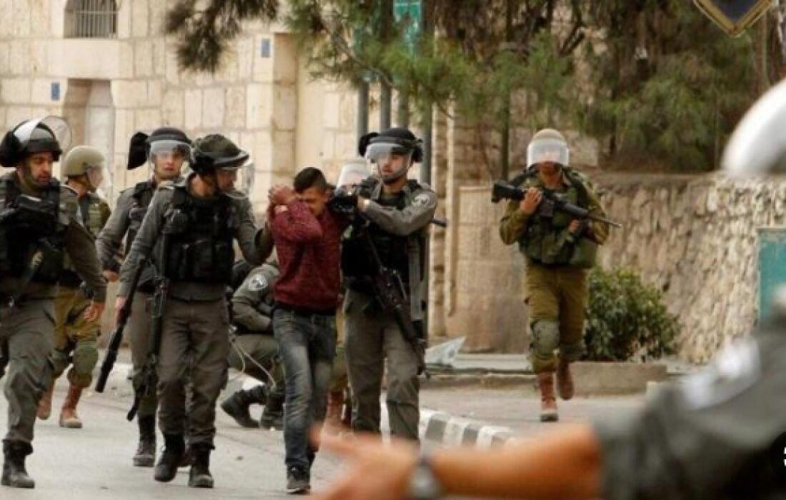 بازداشت ۴ جوان فلسطینی در کرانه باختری
