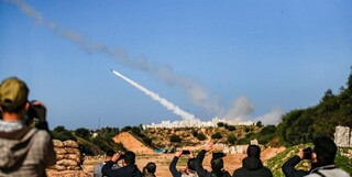 مقاومت غزه یک موشک ساحل به دریا آزمایش کرد