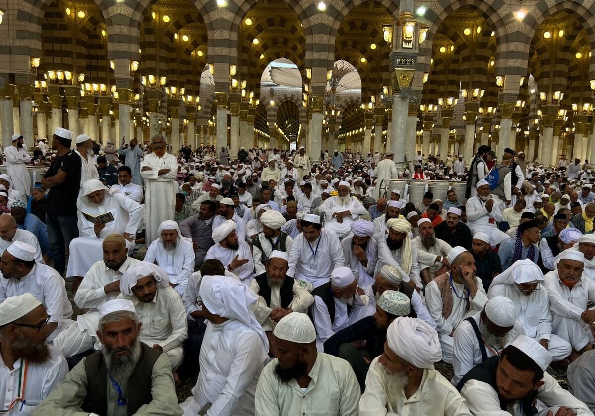 مسجدالنبی , حج تمتع , حج تمتع 402 ,