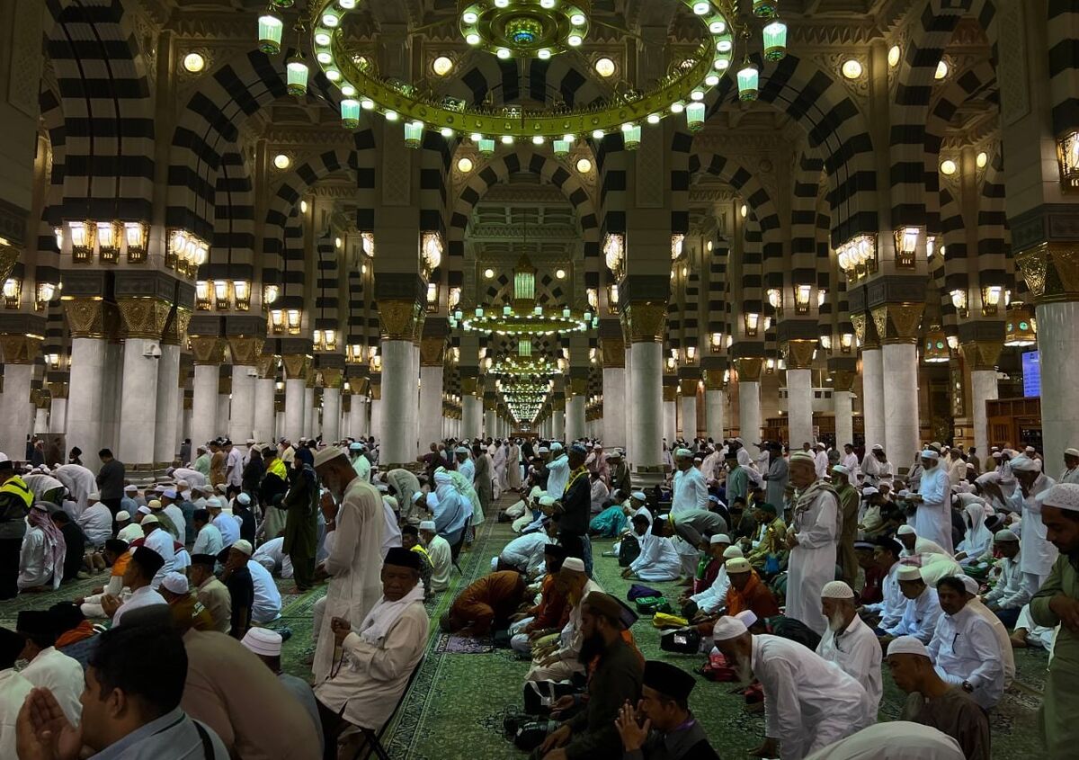 مسجدالنبی , حج تمتع , حج تمتع 402 ,