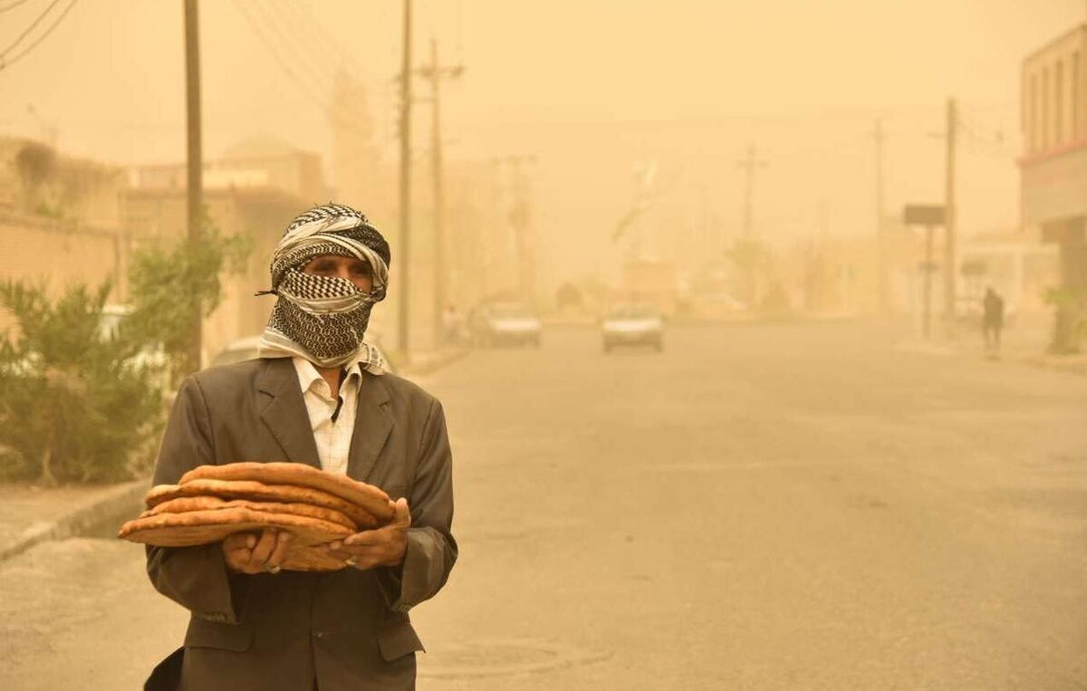 ۲ هزار میلیون تن گرد و غبار هر سال وارد جو می‌شود