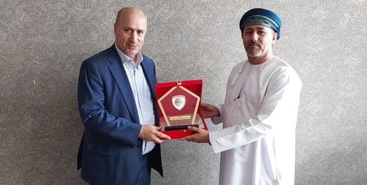 دیدار مسؤولین فدراسیون عمان با رئیس فدراسیون فوتبال ایران