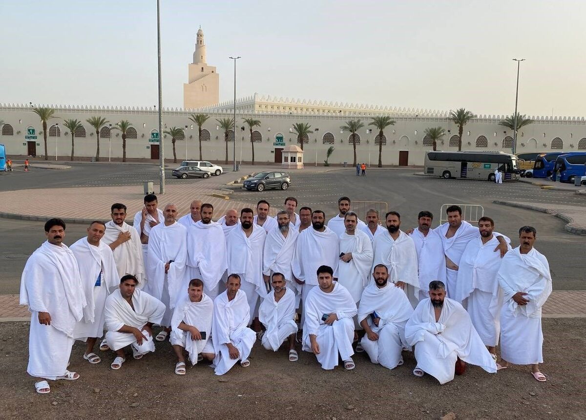 حج تمتع 402 , حج تمتع , مدینه , مسجد شجره ,