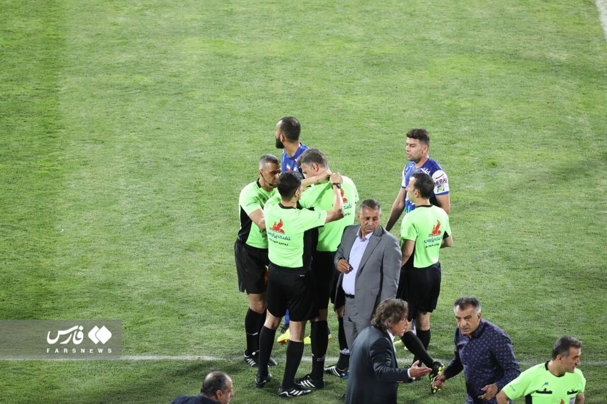 درگیریهای دربی ۱۰۱ از قاب عکاسان