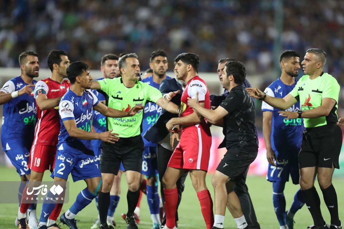 درگیریهای دربی ۱۰۱ از قاب عکاسان